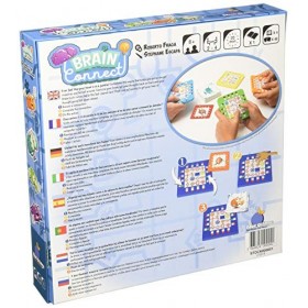 Bleu Orange Blubra01&nbsp;Brain Connect, mélange de couleurs - Version Anglaise