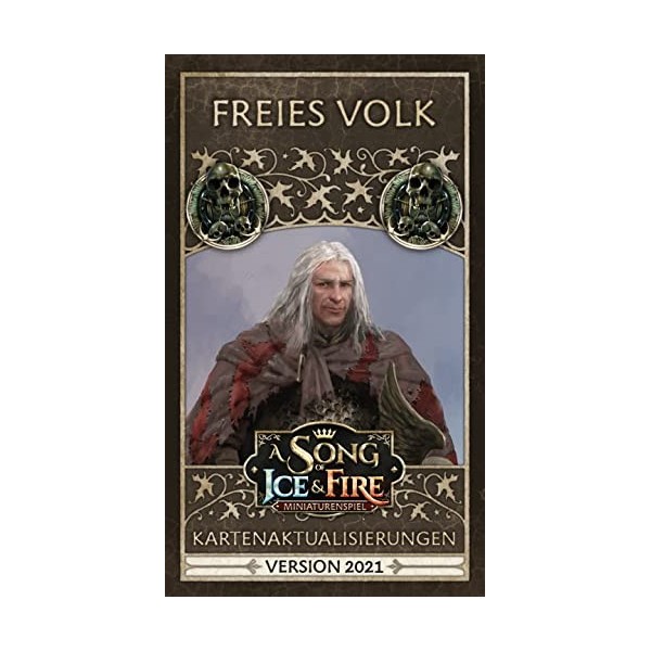 CMON Asmodee A Song of Ice & Fire – Mise à Jour des Cartes du Peuple Libre | Extension | Tabletop | 2 Joueurs | À partir de 1