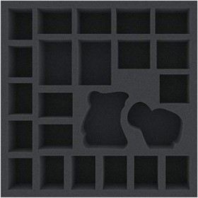 Feldherr CBMEKJ050BO Plateau en Mousse Compatible avec épée et Sorcellerie : Darkness Falls - boîte de Jeu de société