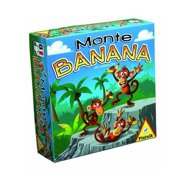 Piatnik- Jeu de Stratégie-Monte Banana, 6086