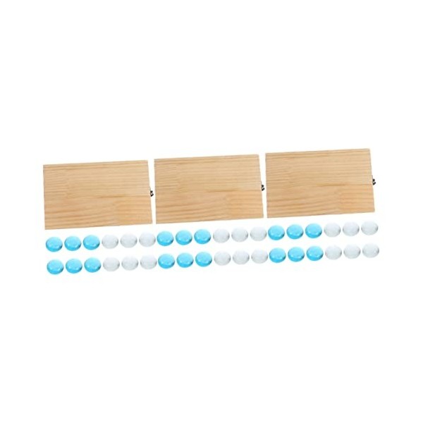 ibasenice Jeu De Stratégie De Racine Carrée 1 Ensemble De Puzzle Mancala Éducatif Mancala Pierres De Mancala Jeux Familiaux p