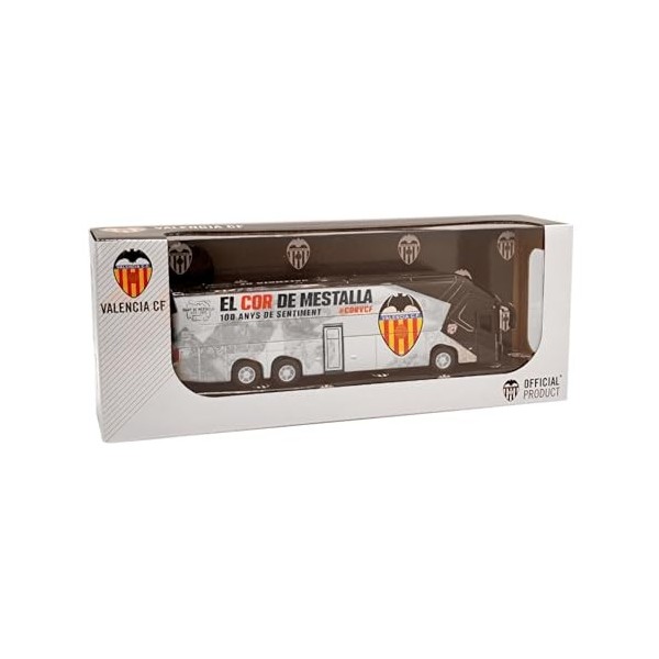 Eleven Force BANDAI Figure Bus Valencia Club de Football - Objets de Collection pour Exposition - Idée Cadeau - Jouets pour E