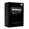 The World Game - Jeu de Géographie avec Carte du Monde - Jeu Société Éducatif pour Enfant, Famille et Adultes - Un Cadeau Par