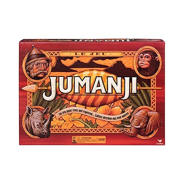 JUMANJI LE JEU – Jeu de Société pour Toute La Famille – Edition Rétro Spin Master Games – Version Française – 6045933 – Jeu 5