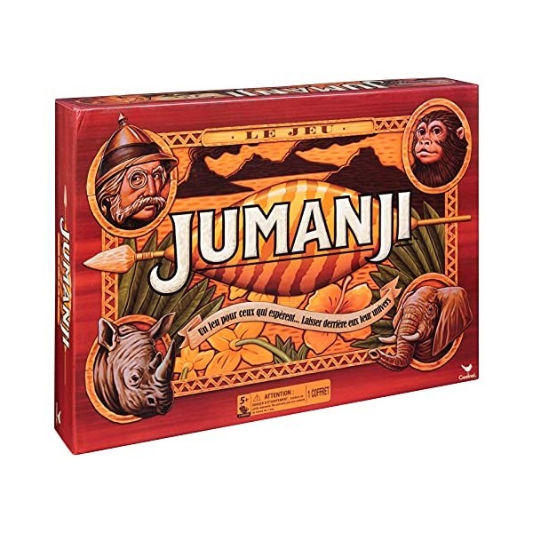 JUMANJI LE JEU – Jeu de Société pour Toute La Famille – Edition Rétro Spin Master Games – Version Française – 6045933 – Jeu 5