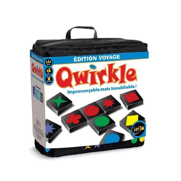 IELLO - 51094 - Jeu De Voyage - Qwirkle Voyage