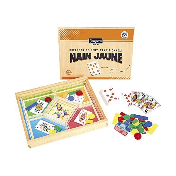 Jeujura - 8134- Jeux de Société-Jeu du Nain 3 ans to 99 ans Jaune