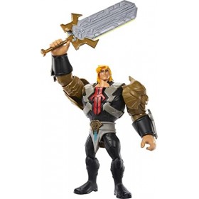Masters of the Universe Figurine de luxe Grand homme avec épée, jouet de collection avec mouvement dattaque et accessoires, 