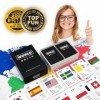 The World Game - English - Jeu de Géographie avec Carte du Monde - Jeu Société Éducatif pour Enfant, Famille et Adultes - Un 