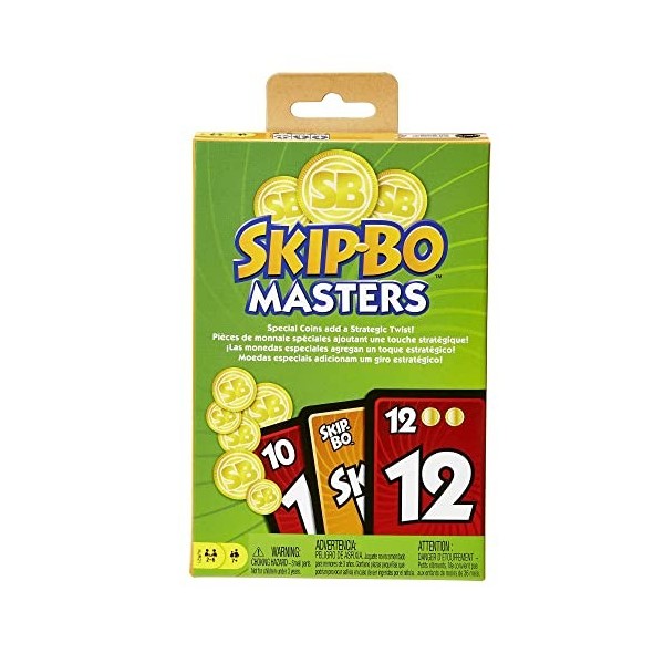 Mattel Games Skip-Bo- Jeux, HJR21, Multicolore