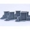 Portes fonctionnelles Gloomhaven, Portes pour Jeux de société Lot de 3 , 3D Vikings