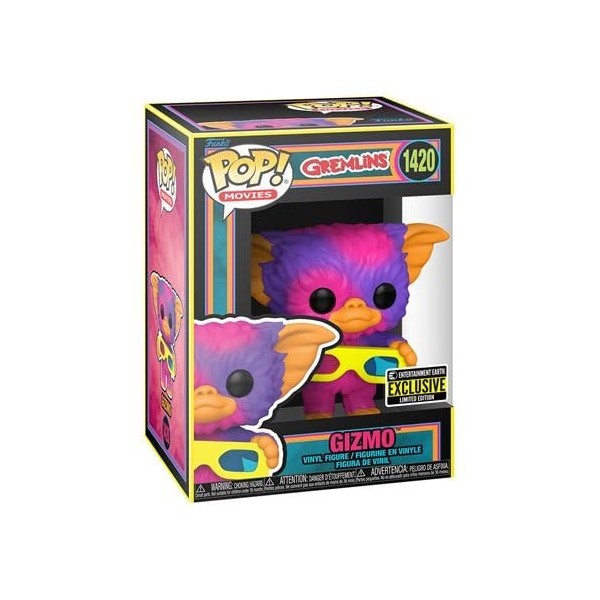 Gremlins Gizmo Black Light Pop! Vinyl Figure - Entertainment Earth Exclusive