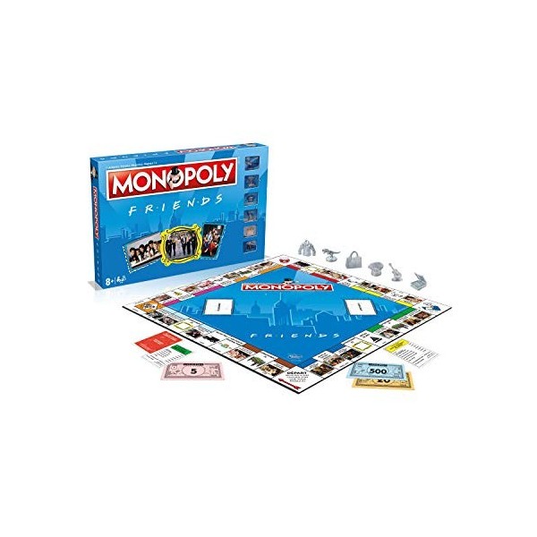 Winning Moves- Monopoly Friends - Version française, 0433