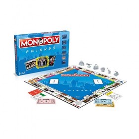 Winning Moves- Monopoly Friends - Version française, 0433