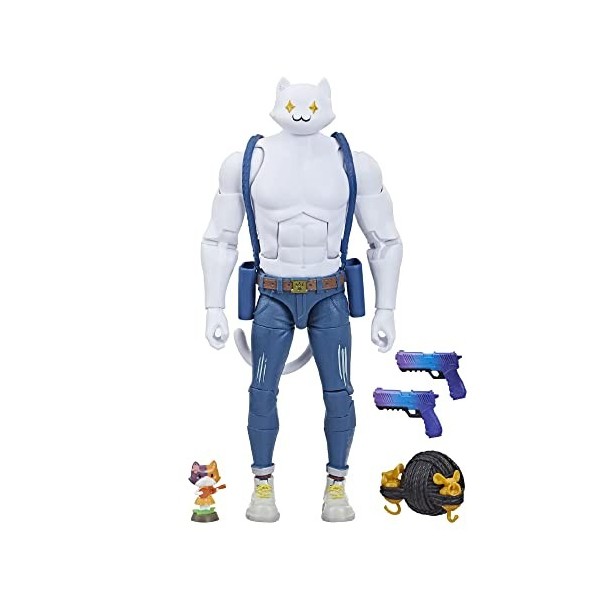 Fortnite Victory Royale Series Meowscles Ghost Figurine de collection 15,2 cm