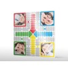 WHITE BOARD GAME Jeu de Ludo Personnalisé 4 Personnes 30x30 cm - Jeux de Plateau - Jeux de Société Traditionnels - Ludo Jeux 