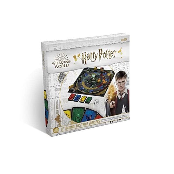 Shuffle Harry Potter-Le Tournoi des 3 Sorciers société-Jeu Familial-A partir de 8 Ans Plateau, 130011481