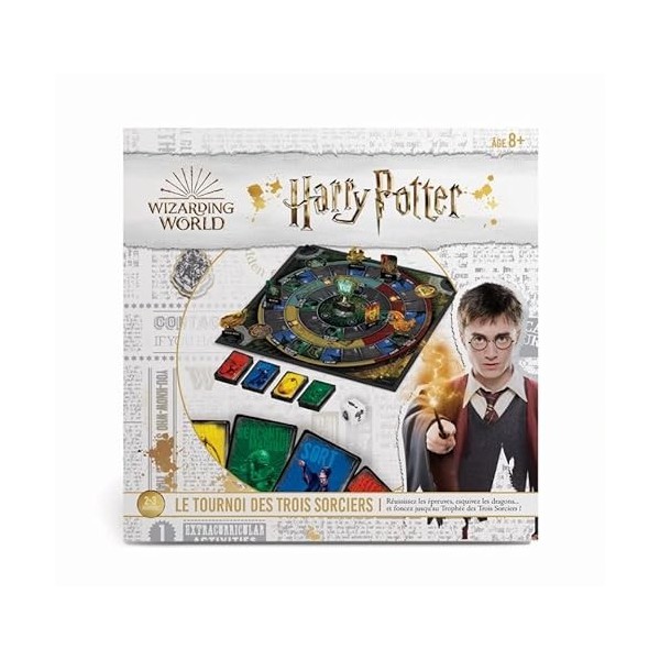 Shuffle Harry Potter-Le Tournoi des 3 Sorciers société-Jeu Familial-A partir de 8 Ans Plateau, 130011481