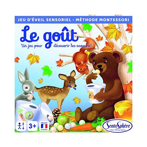 SentoSphère- Jeu sensoriel Le goût, 134, Multicolore