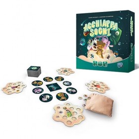 Asmodee - Attrape-rêves, jeu de société pour enfants, 2 à 4 joueurs, 4 ans et plus, édition italienne