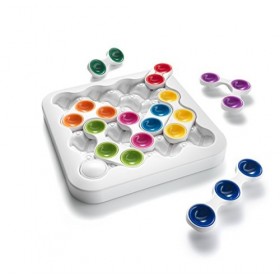 SmartGames - Anti Virus - Jeu de Réflexion et de Logique - Expulse le Virus Rouge - 60 Défis de Niveaux Différents - 1 Joueur