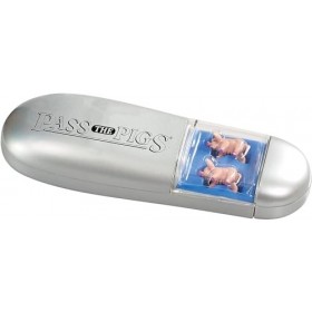 PASS THE PIGS Jeu de dés – Le jeu classique de fête et de voyage – Le premier à 100 points gagne. Un excellent cadeau pour le