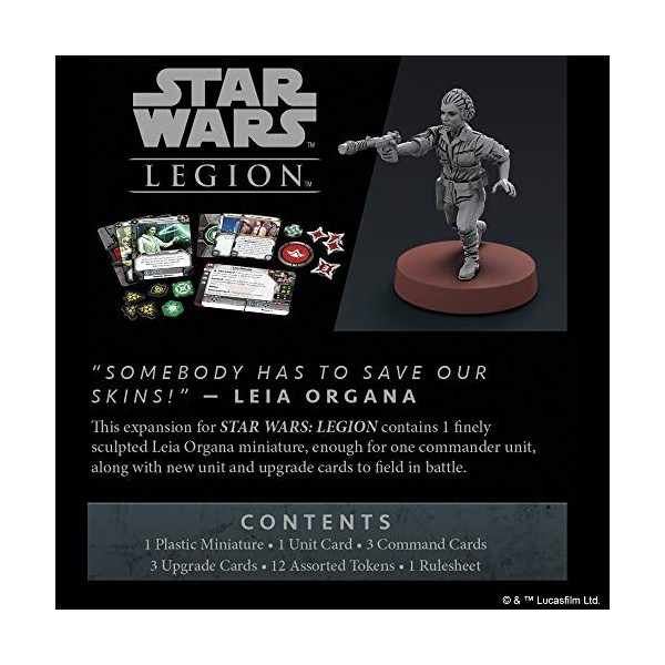 Fantasy Flight Games Star Wars Legion Leia Organa - English