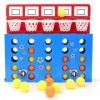 Funville Game Time Dunk 4 in a Row Line Up Donnect Four Counters Jeu de stratégie