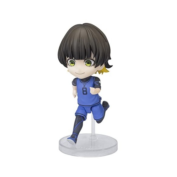 TAMASHII NATIONS - Blue Lock – Mini figurine daction Yoichi Isagi, Bandai Spirits Figuarts