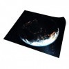 PLAYMATS- Halo: Fleet Wars Bataille, Jeu, Tapis en Caoutchouc, A038-R-halo, Dark Side, 36" x 36" / 91,5 cm x 91,5 cm