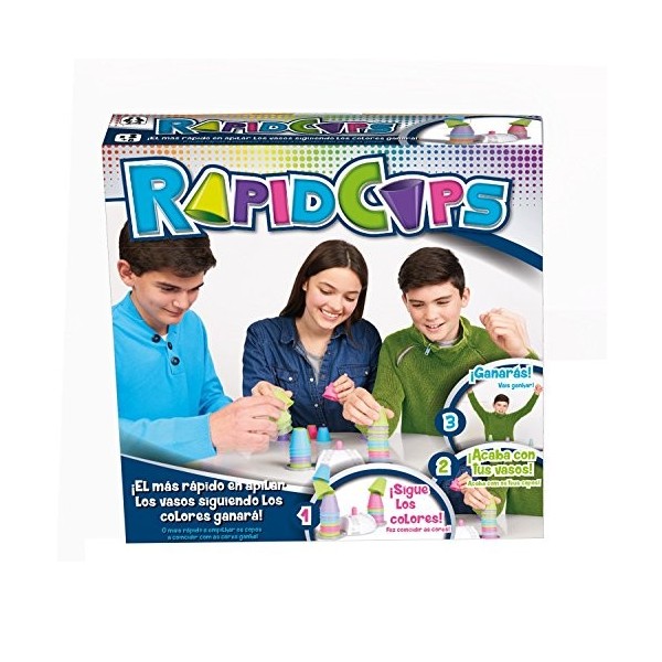Rapidcups – Jeu de Table Bizak 62850003 
