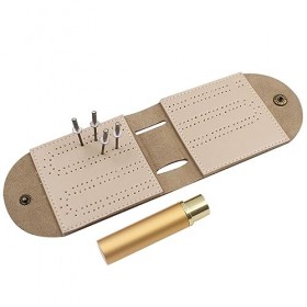 Alipis 3 Ensembles De Planches De Cribbage Lit De Bébé Pliant Échiquier De Voyage Accessoires De Voyage Jeu De Société De Ber