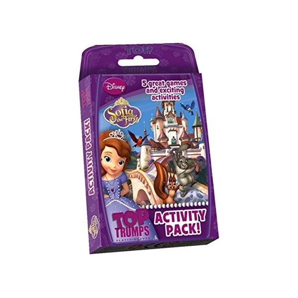 Top Trumps Lot de 2 paquets dactivités Sofia the First