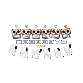 OLD CHAP Games Jeu de société , FIESTA De Los Muertos