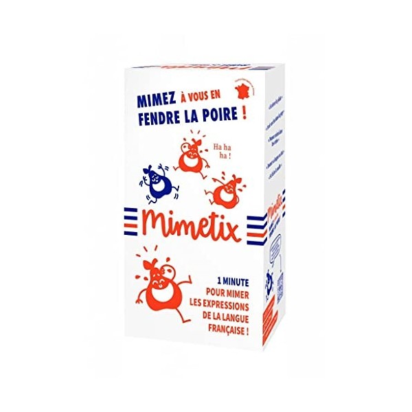 MIMETIX - Mimetix Nouvelle Version - Version Française - Jeu de société Ambiance - Jeu de société mimes