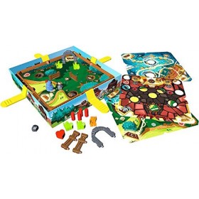 blue orange- Slide Quest Jeux de Société, 3664824000508, Multicolore