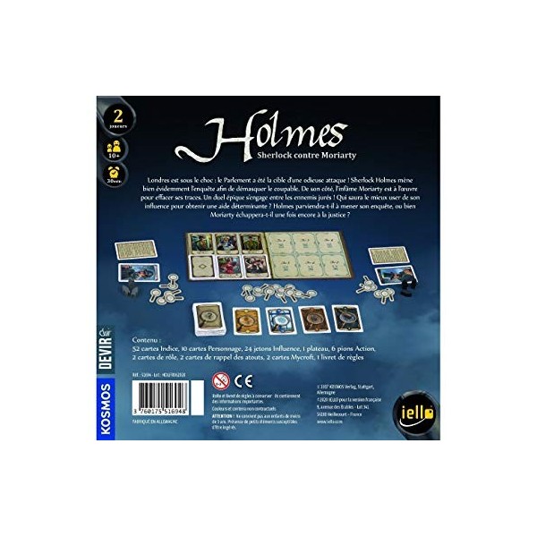 Iello Jeu Compatible - Holmes