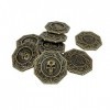 Tainted Grail The Fall of Avalon Metal Coins Mise à niveau des composants | Jeu de stratégie de survie | Jeu de fantaisie coo