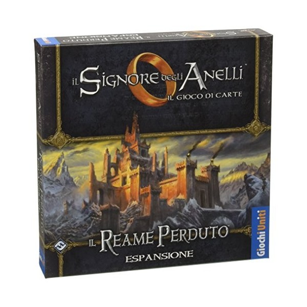 Giochi Uniti Jeux États-Unis – Le Seigneur des Anneaux LCG : Le Reame Perdu Jeu de Cartes