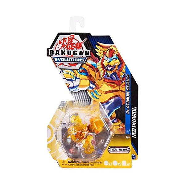 Bakugan Evolutions 2022 Platinum Series Aurelus Neo Pharol moulé sous pression