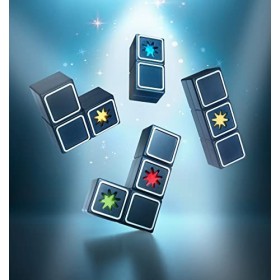 smart games - Shooting Stars, Puzzle Game with 80 Challenges, 6+ Years, 24 x 24 x 6cm