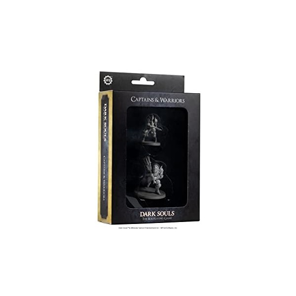 Dark Souls The Role Playing Game: Captains & Warriors Miniatures & Stat Cards DND, RPG, D&D, Dungeons & Dragons. Compatible 5