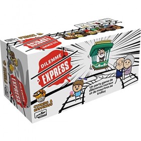 LUCKY DUCK GAMES - Dilemme Express | Version Française | Jeu De Plateau | Jeu de Société | Jeu de Cartes | A partir de 14 Ans