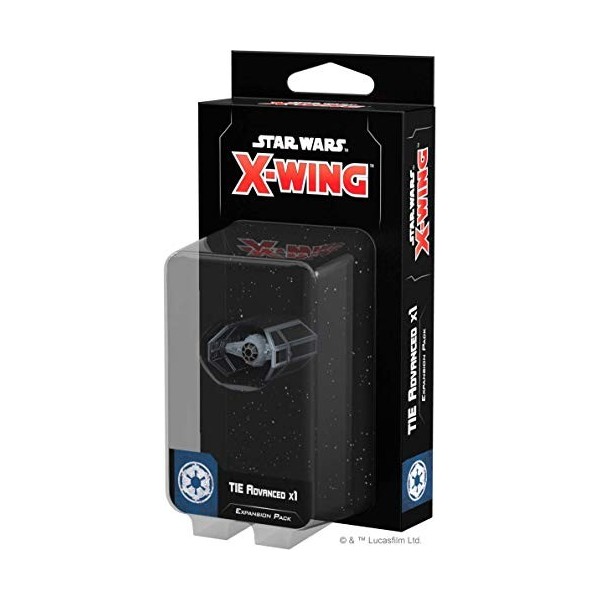 Star Wars X-Wing 2nd Ed - TIE Advanced x1 - SWZ15 - Version Anglaise