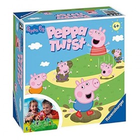 Ravensburger Ravensburger-3d-spielfiguren, wettlaufspiel 20608-Peppa Twist, Le Jeu de Course 3D passionnant, 20608