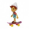 Giochi Preziosi Pinocchio and Friends Pinocchio Figurine daction et Accessoire de Skateboard, Excellent Cadeau pour Les Enfa