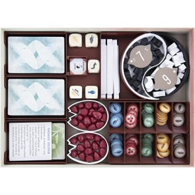 Feldherr Organizer Compatible avec Wingspan : Asie Cartes Non dépliées - boîte du Jeu