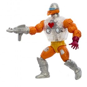 Les Maîtres De L’Univers Origins Figurine Articulée Roboto Avec Accessoire Et Mini-Bande Dessinée, À Collectionner, Jouet Enf