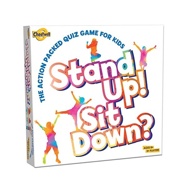 Cheatwell Games Stand Up Sit Down , The Anyone Can Play Quiz Game