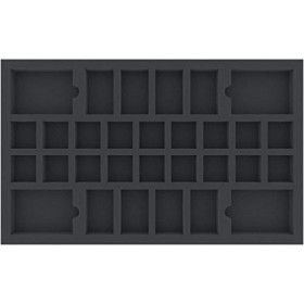 Feldherr DAMEMS030BO 465 mm x 285 mm x 30 mm Plateau en Mousse Compatible avec Shadows of Brimstone : Forteresse Interdite - 